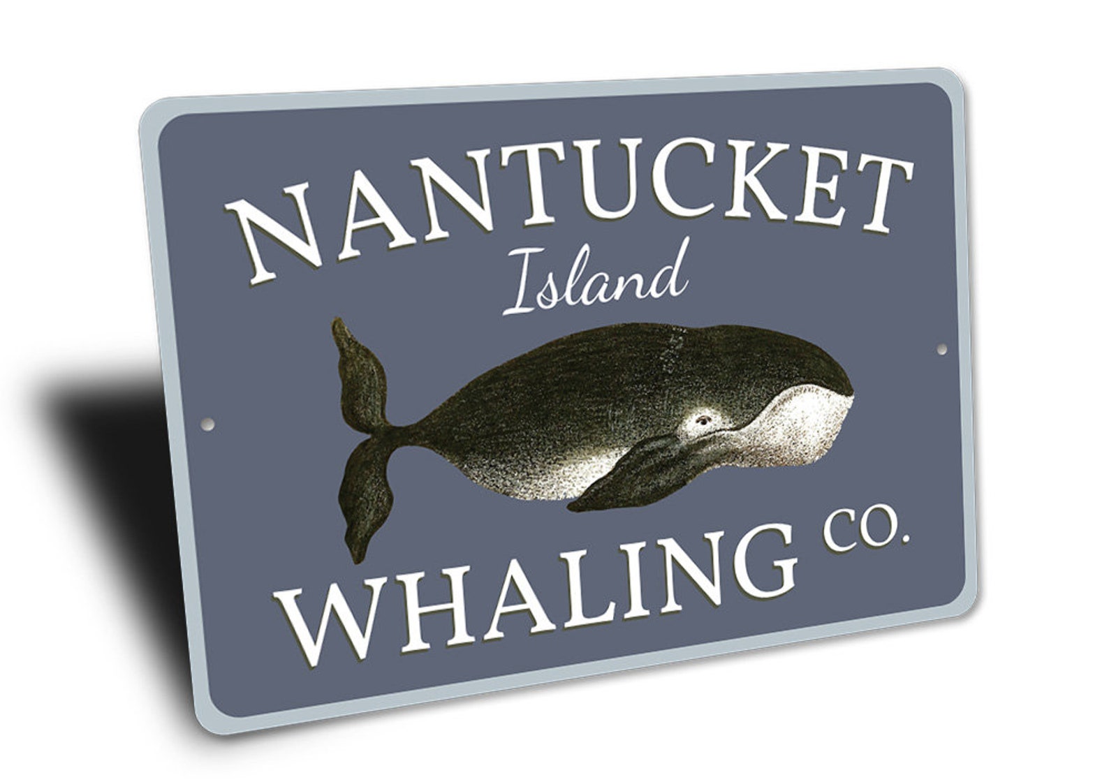 Nantucket Island Nantucket Whale Sign Whales Decor Island | Etsy