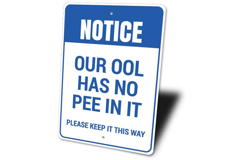 pee in pool
