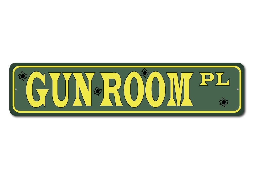 Gun Pound Sign Gun Room Sign, Gun Owner Decor, Sign for Gun Owner, Gun Decor, Firearm ...