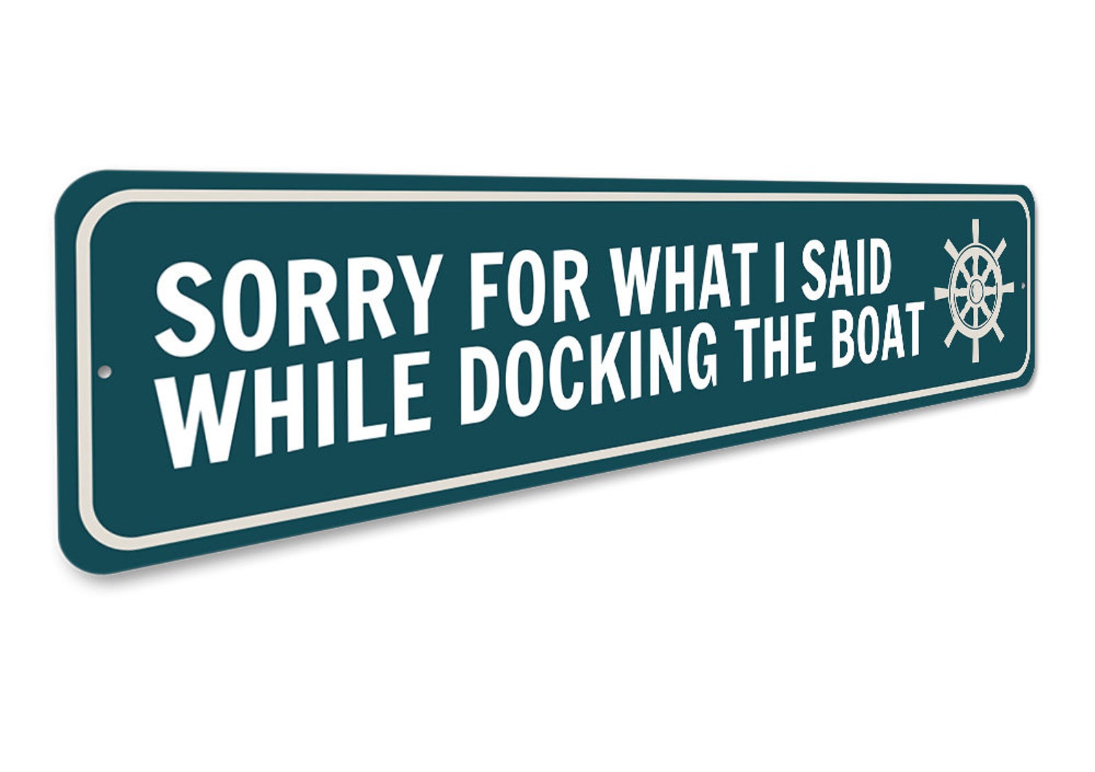 Funny Dock Sign Boat Dock Sign Dads Boat Decor Boating Etsy