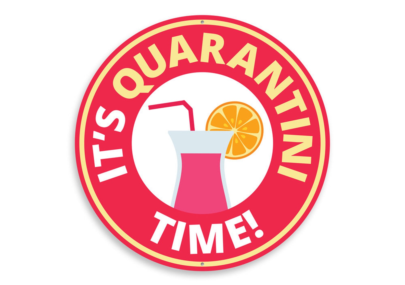 Its Quarantini Time Quarantine Time Quarantine Decor Sign Etsy