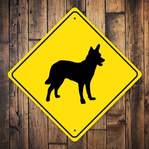 Lundehund Dog Crossing Sign, Lundehund Owner, Rare Lundehund Dog, Lundehund Crossing Sign, Lundehund Wall Art, Lundehund Parent, Lundehund