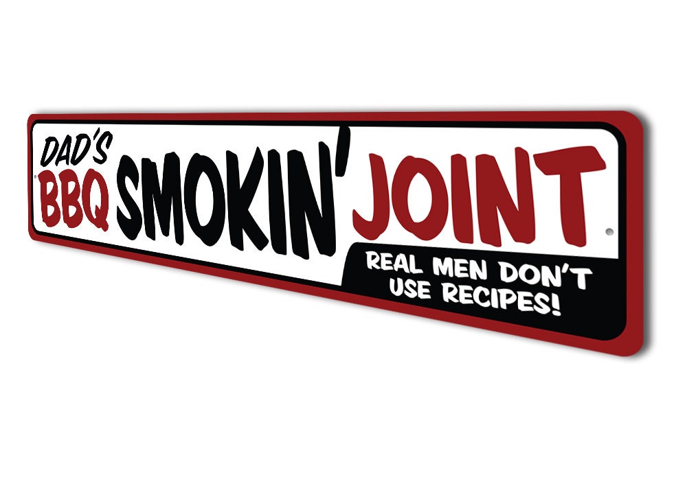 Custom BBQ Joint Sign, BBQ Joint Decor, BBQ Gifts, Cookout Signs ...