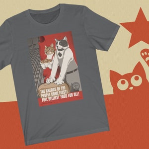 Cat Shirt - Biscuit Makers Union - Kneads of the People Come First - Sovcat Shirt