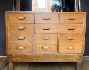 Haberdashery Cabinet - Smaller Rare Haberdashery Drawers