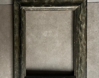 12 x 16” (pic size) 3” Dark Mottled Green Picture Frame  - Decorative frame / Gilt Frame / Ornate Frames