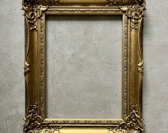 Swept 3” antique style gold frame (SR 2) - any size,  please specify exact dimensions when ordering
