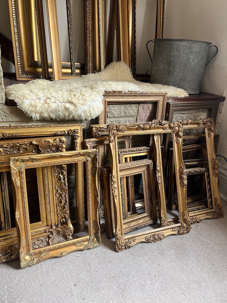 Ornate Gilt Frames Qty 1-5 - Bespoke Vintage Collection - Etsy