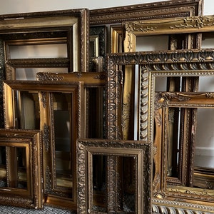 4 x FRAMES  (chosen by us from our collection)  / Frame Collection  - Decorative frame / Gilt Frame / Ornate Frame