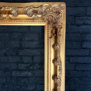 6 X 4 Ft Extra Large Gold Frame Extra Large Ornate Frames/ Oversize ...