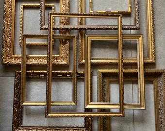 **専用**A1インテリアアート A357G ゴールドフレーム Amazon.com: KINLINK A3 Picture Frame Gold Set of 2, Wooden