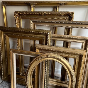 5 X FRAMES Med/ Large Decorative Frames (bespoke Collection) Chosen by ...