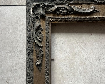 Large Dark Bronze Ornate Picture Frame (16x20")
