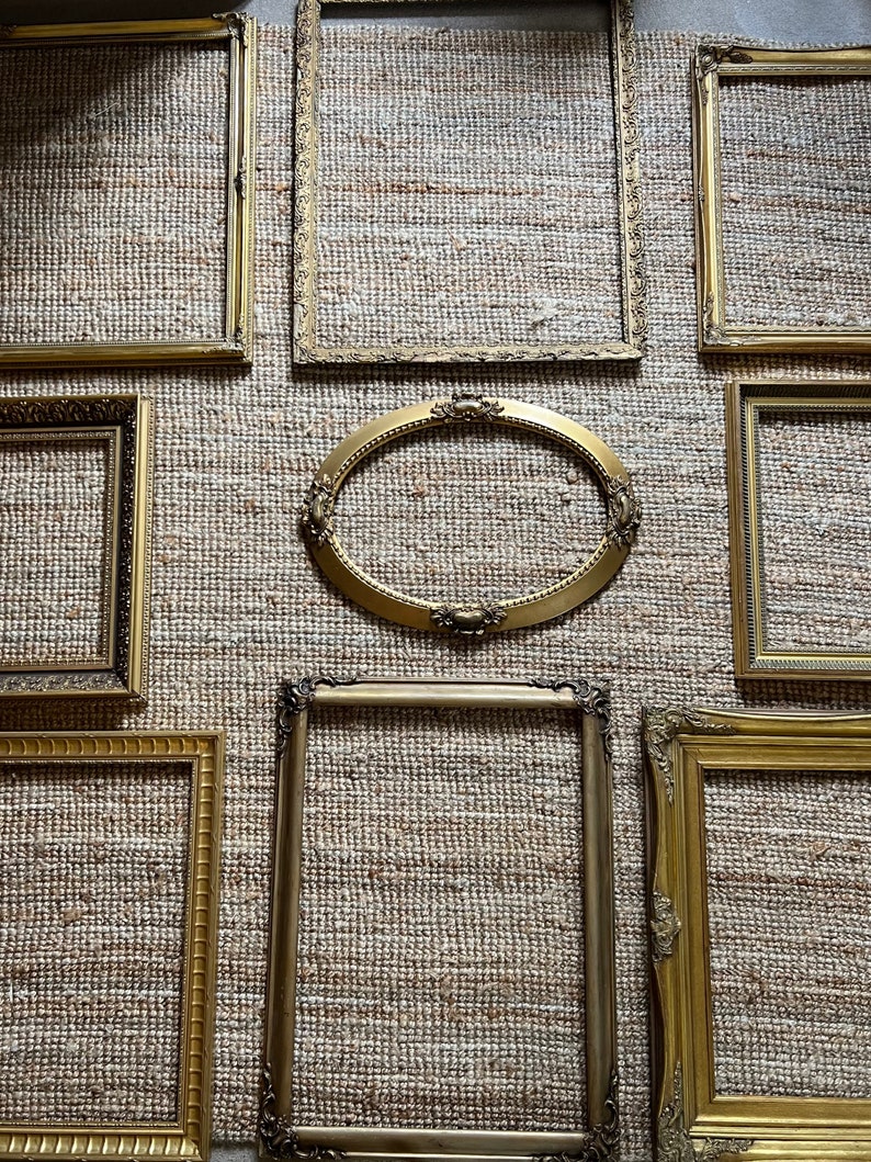 5 X FRAMES Med/ Large Decorative Frames (bespoke Collection) Chosen by ...