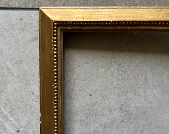 11.5 x 18” (pic size) 1” Gold OranteFrame  - Decorative frame / Gilt Frame / Ornate Frames