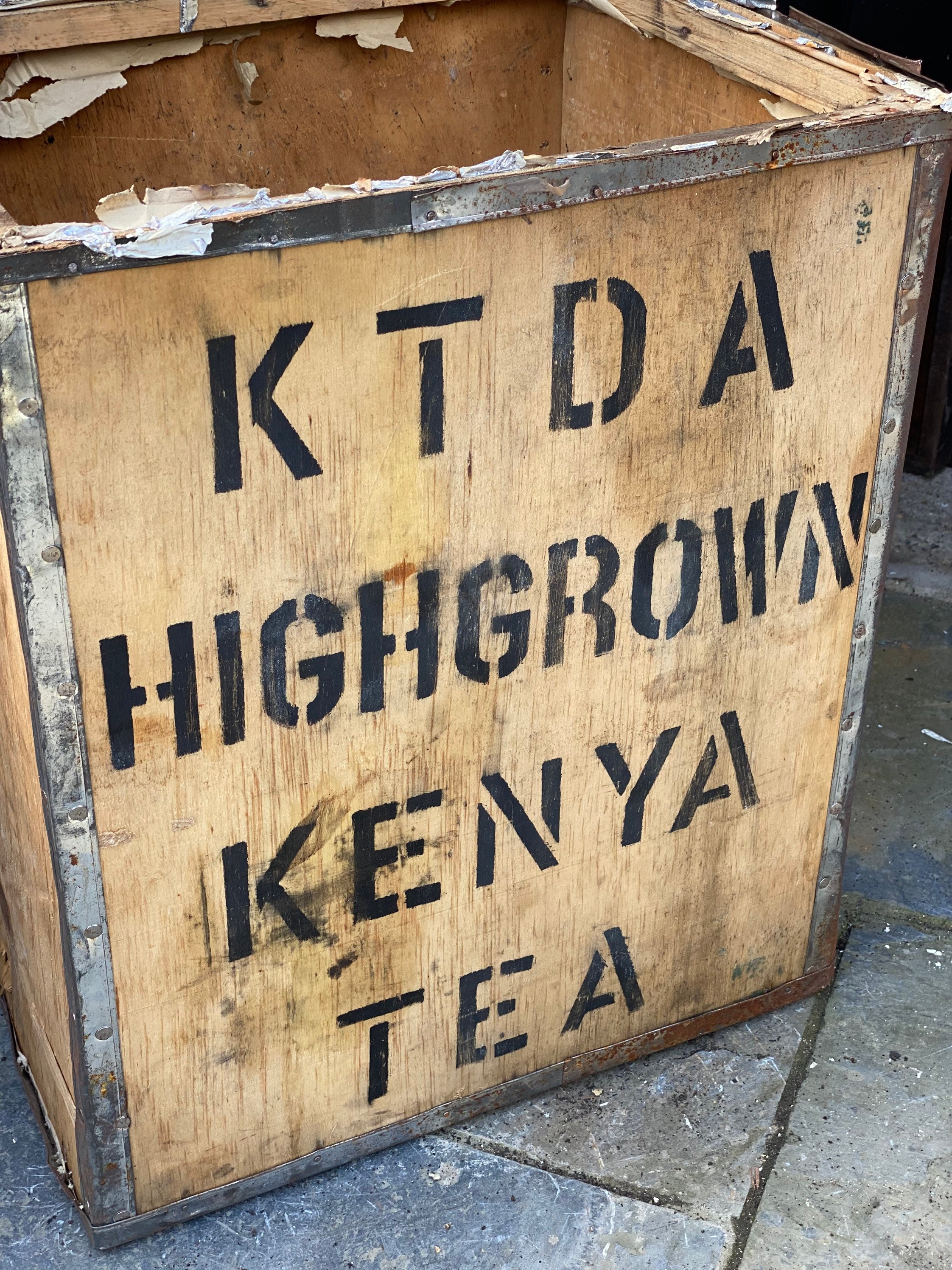 Tea Crates / Tea Chest / Large Crate Etsy UK