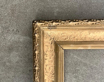 6 x 8” (pic size)  Ornate Gold Picture Frame  - Decorative frame / Gilt Frame / Ornate Frames