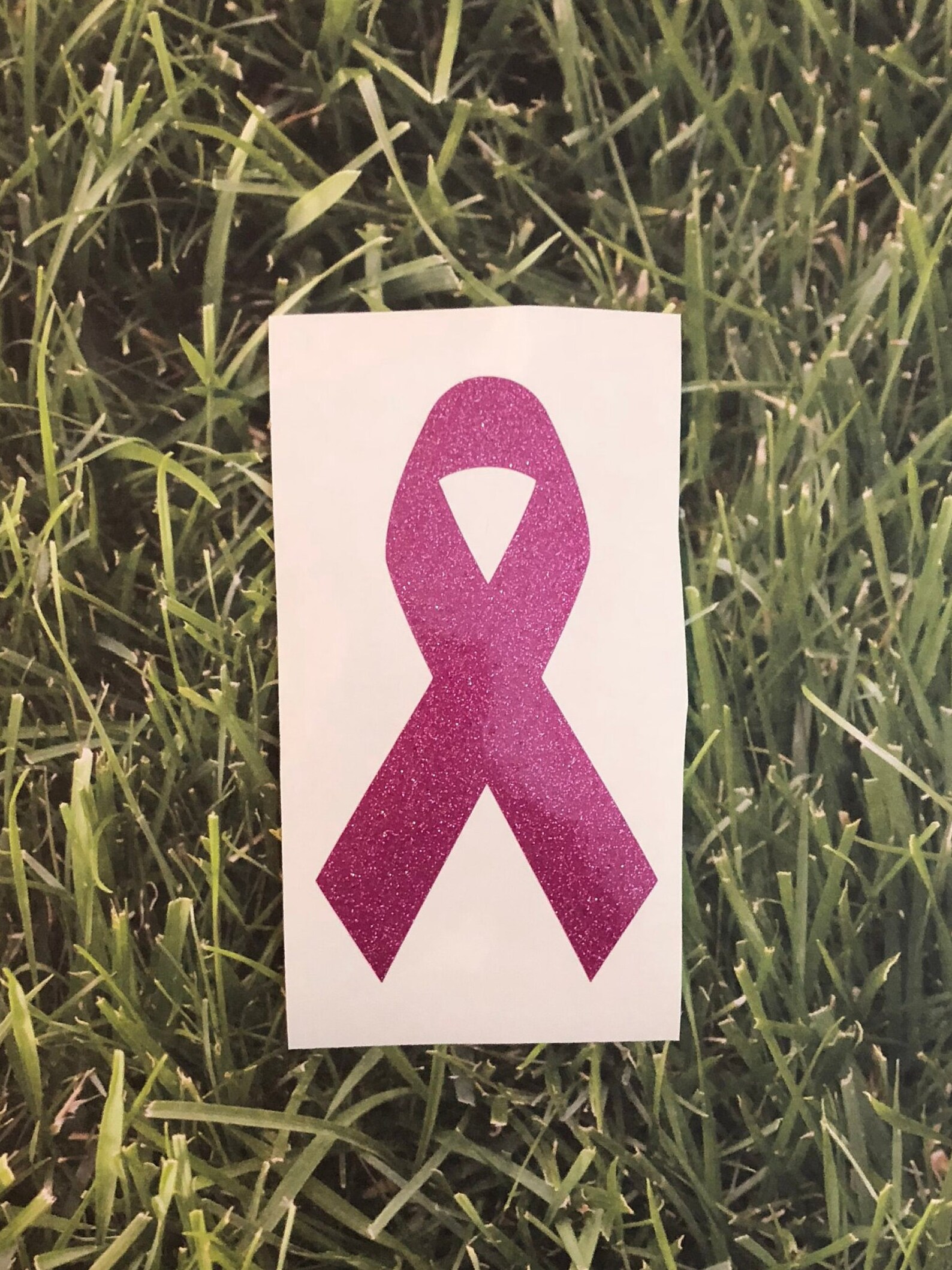 Breast Cancer Awareness Rbbon Pnk Car Wndow Vnyl Decal (5 N...