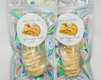 Apple Cinnamon Strudel Wax Melts: Highly Scented Bakery Scents