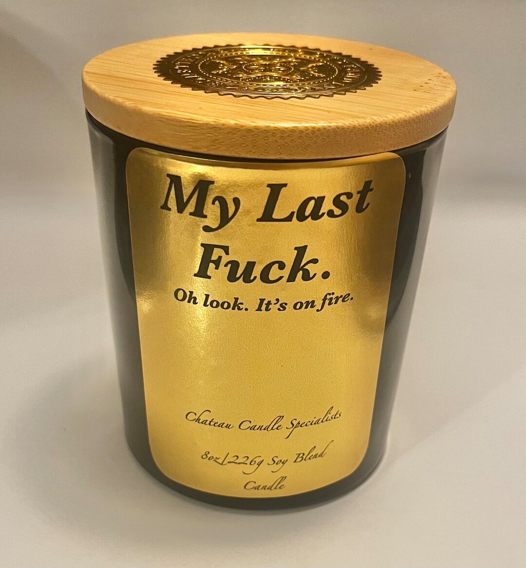 Oh Look Its on Fire Soy Candle Funny Candle Gift Candle Etsy