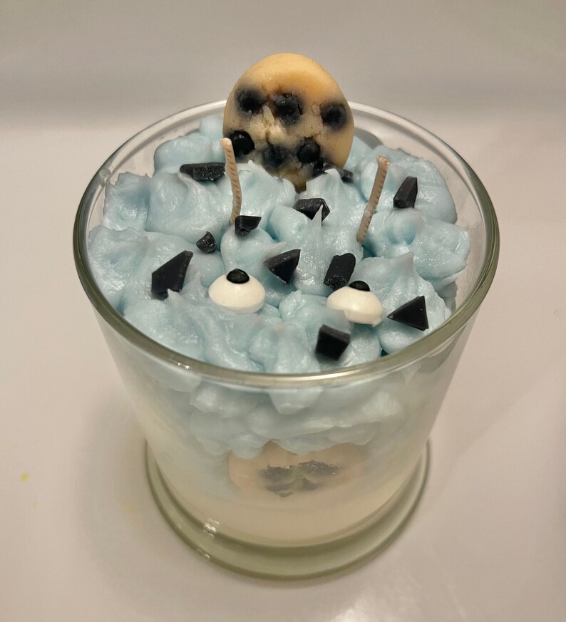 Cookie Monster Candle Food Candle Themed Candle Cookie Candle for the