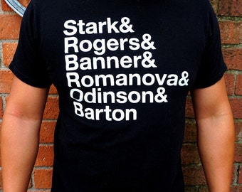 Marvel Avengers Fab 5 Design Men's T-Shirt