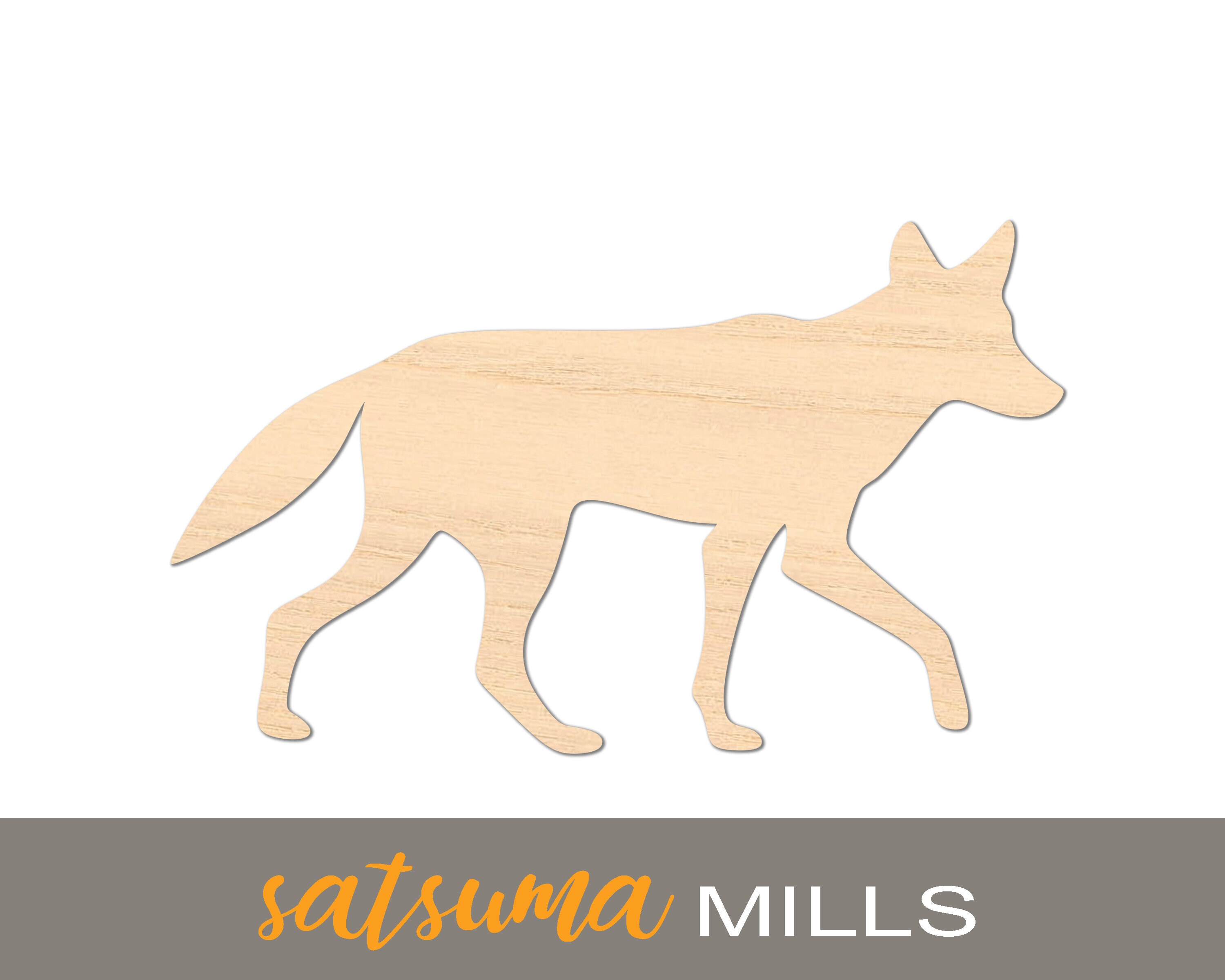 Howling Wolf Wood Laser Cutout; Volume Discounts & Gifts DIY Crafts