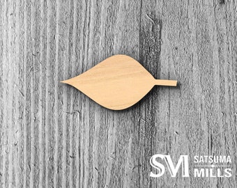 Leaf Wood Laser Cutout; Volume Discounts, DIY Crafts, Decor, & Gifts 3018