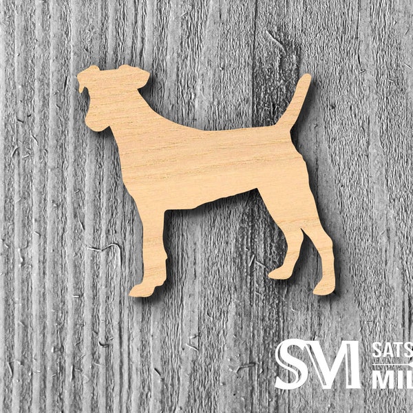 Jack Russell Terrier Wood Laser Cutout; Volume Discounts, DIY Crafts, Decor, & Gifts