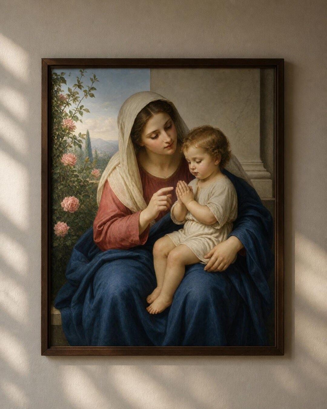 Madonna and Child | Christian Art Print | Classical Religious Wall Art ...