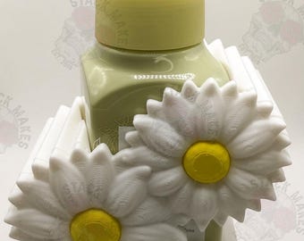 Daisies Foaming Hand Soap Holder | Bath & Body Works Soap Holder | Farmhouse Bathroom Decor | Summer Kitchen Decor