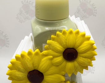 Sunflower Foaming Hand Soap Holder | Bath & Body Works Soap Holder | Farmhouse Bathroom Decor | Summer Kitchen Decor
