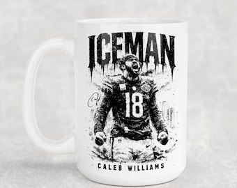 Iceman Caleb Williams Chicago Bears Mug NFL