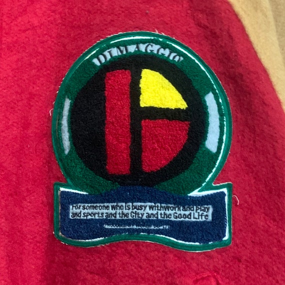 Vtg DiMaggio Color Block Reversible Wool Nylon Ja… - image 5