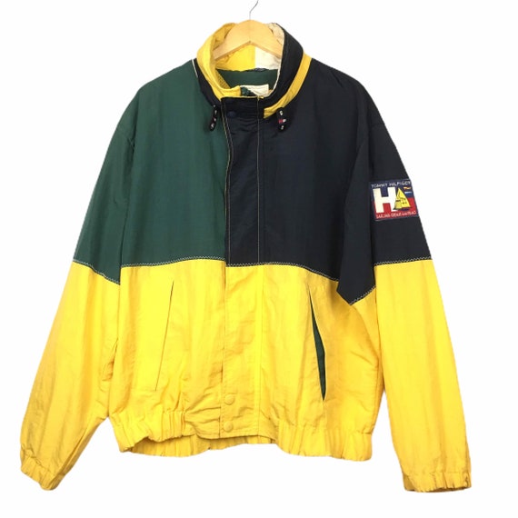 Vtg Tommy Hilfiger Sailing Gear Windbreaker Jacket