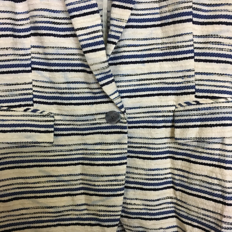 Women/'s TOMORROWLAND Collection Striped Sport Jacket Size 38