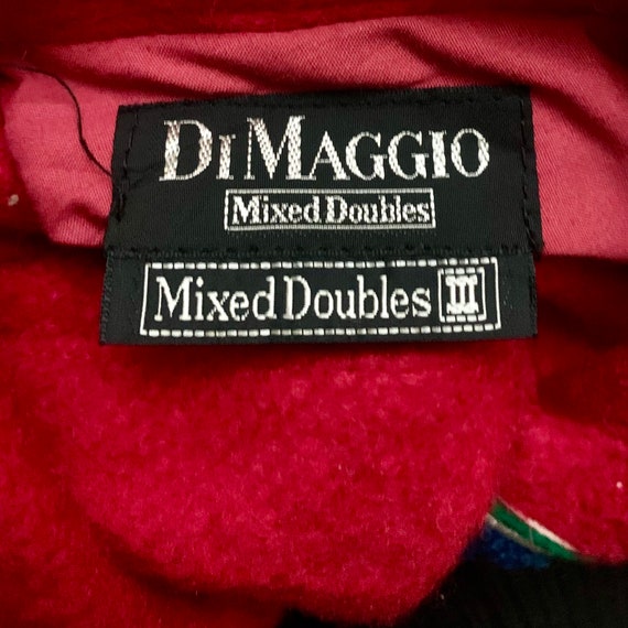 Vtg DiMaggio Color Block Reversible Wool Nylon Ja… - image 7