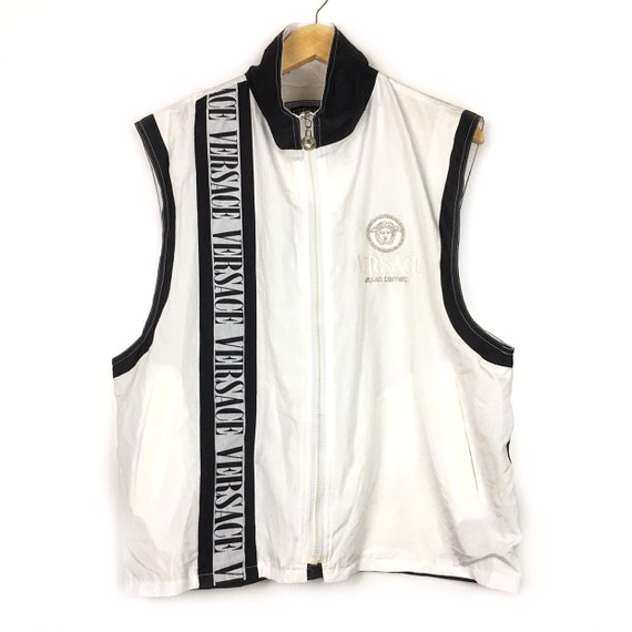 Versace Jeans Couture Vest Windbreaker Jacket Size