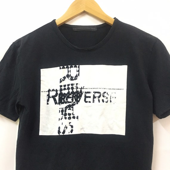 Vtg Yuji Yamada Reverse Japanese Designer T-shirt - Etsy