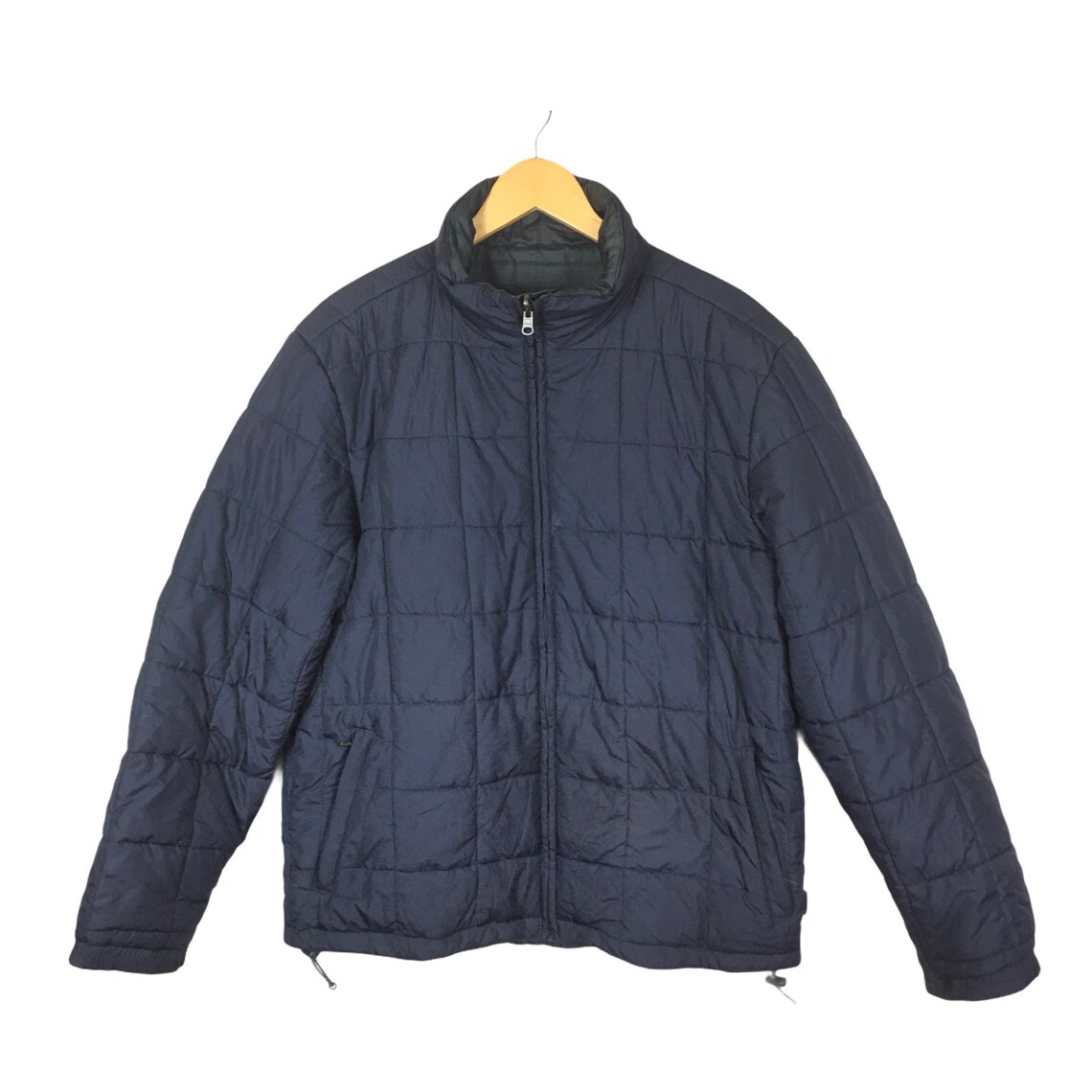 Vtg Eddie Bauer Reversible Quilted Puffer Jacket Etsy