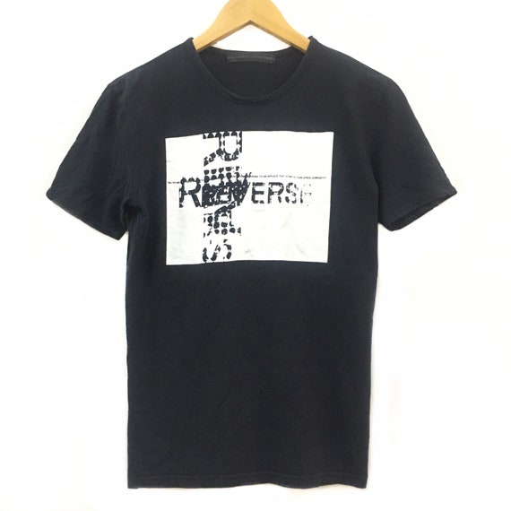 Vtg Yuji Yamada Reverse Japanese Designer T-shirt - Etsy