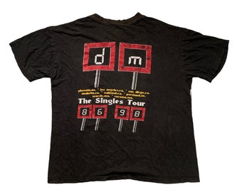 Vtg 90s Depeche Mode the Singles Tour T-shirt - Etsy