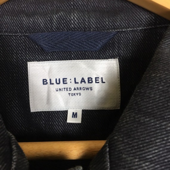 United Arrows Blue Label Black Denim Pants Men S M 78cm Blue Label Real Yahoo Auction Salling