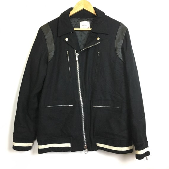Whiz Limited Japan Wool Moto Jacket Size L Etsy Whiz Limited Japan Wool Moto Jacket Size L Etsy