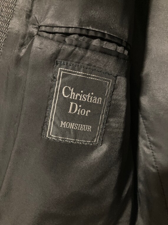 Mens 1980s double breasted Christian Dior 2 piece