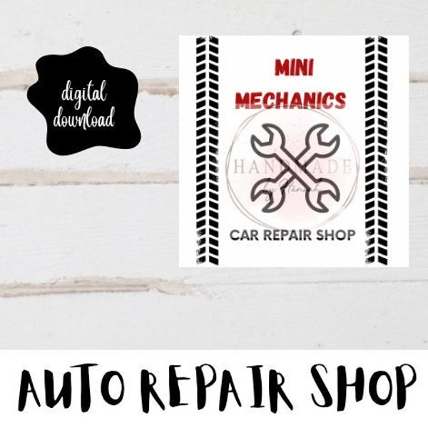 Auto Repair Shop Etsy