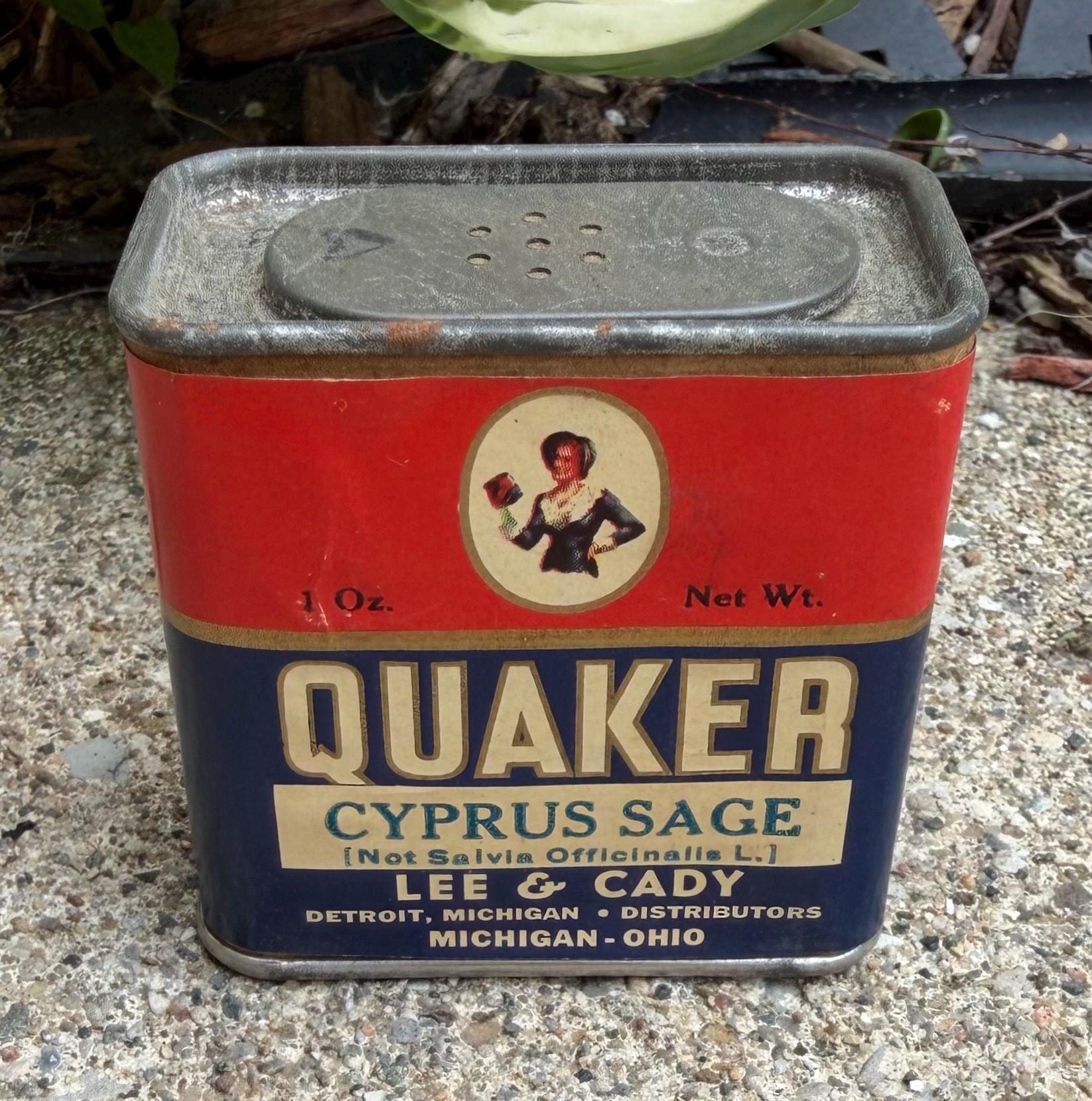 1940's Spice Tin - Etsy
