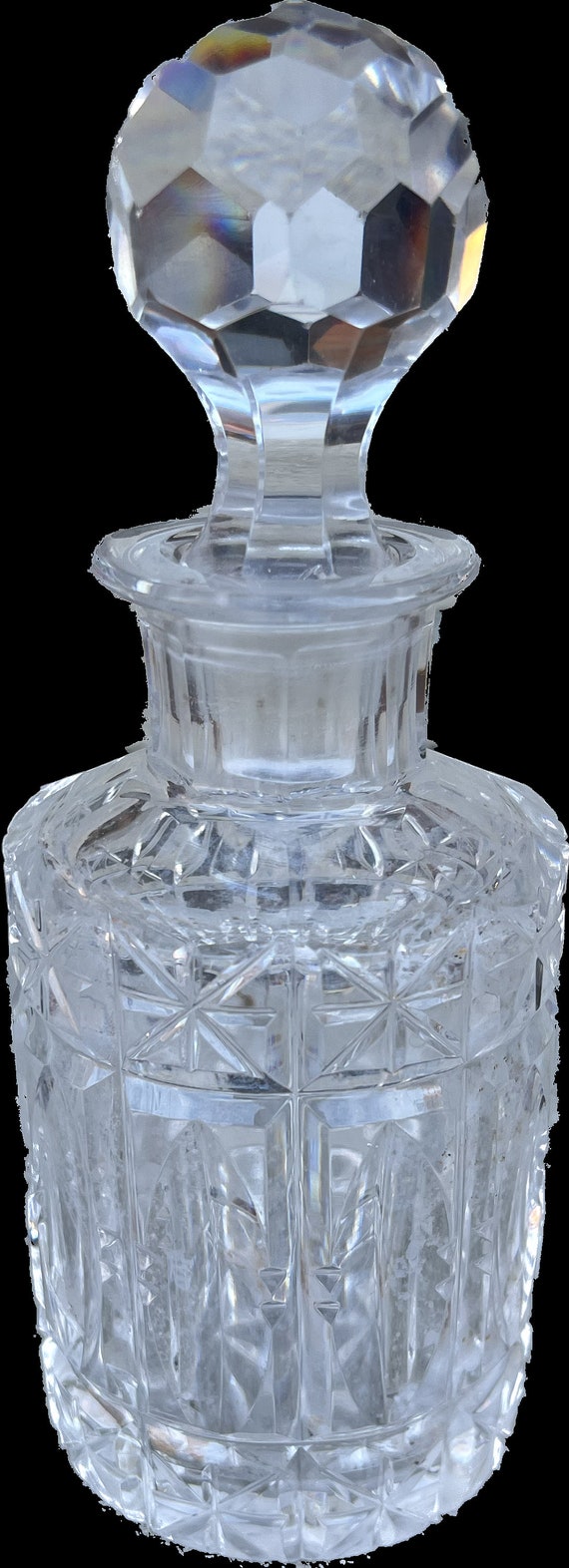 Vintage Lead Crystal Perfume Bottle L1123C25