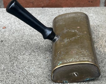 Antique Ornate Metal Crumb Roller Brush c.1922 L0124C25