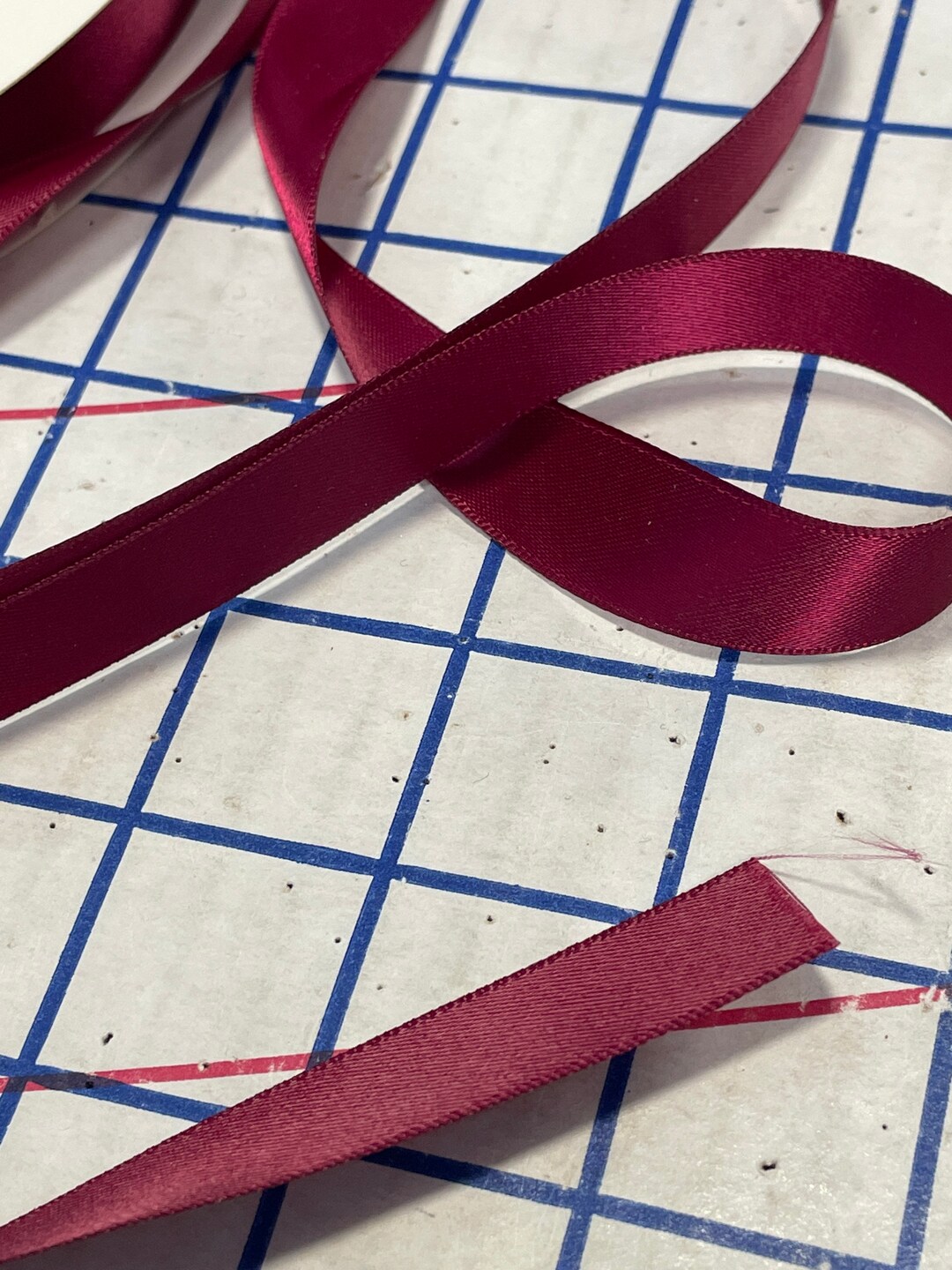 Painted Satin Ribbon Satin Ribbon - Etsy